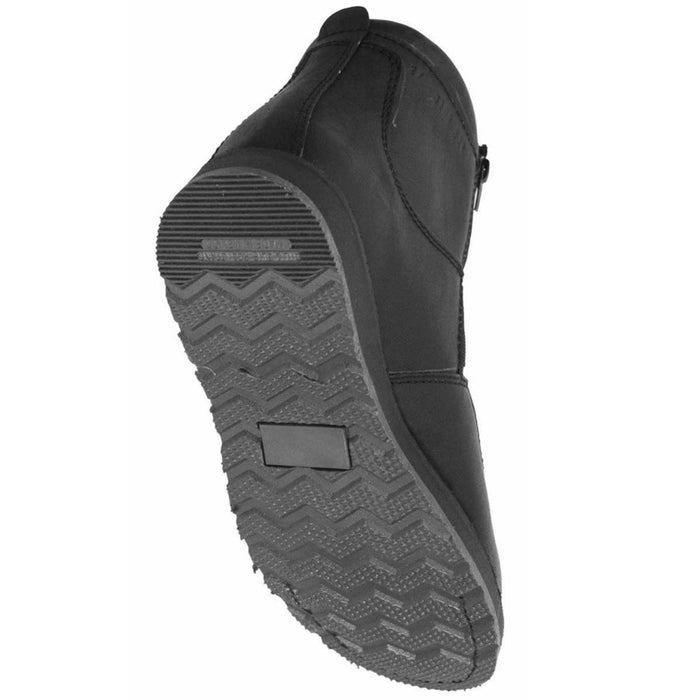 Botines de Trabajo Hammer Doble Zipper Suela Doble Densidad Color Negro - 6