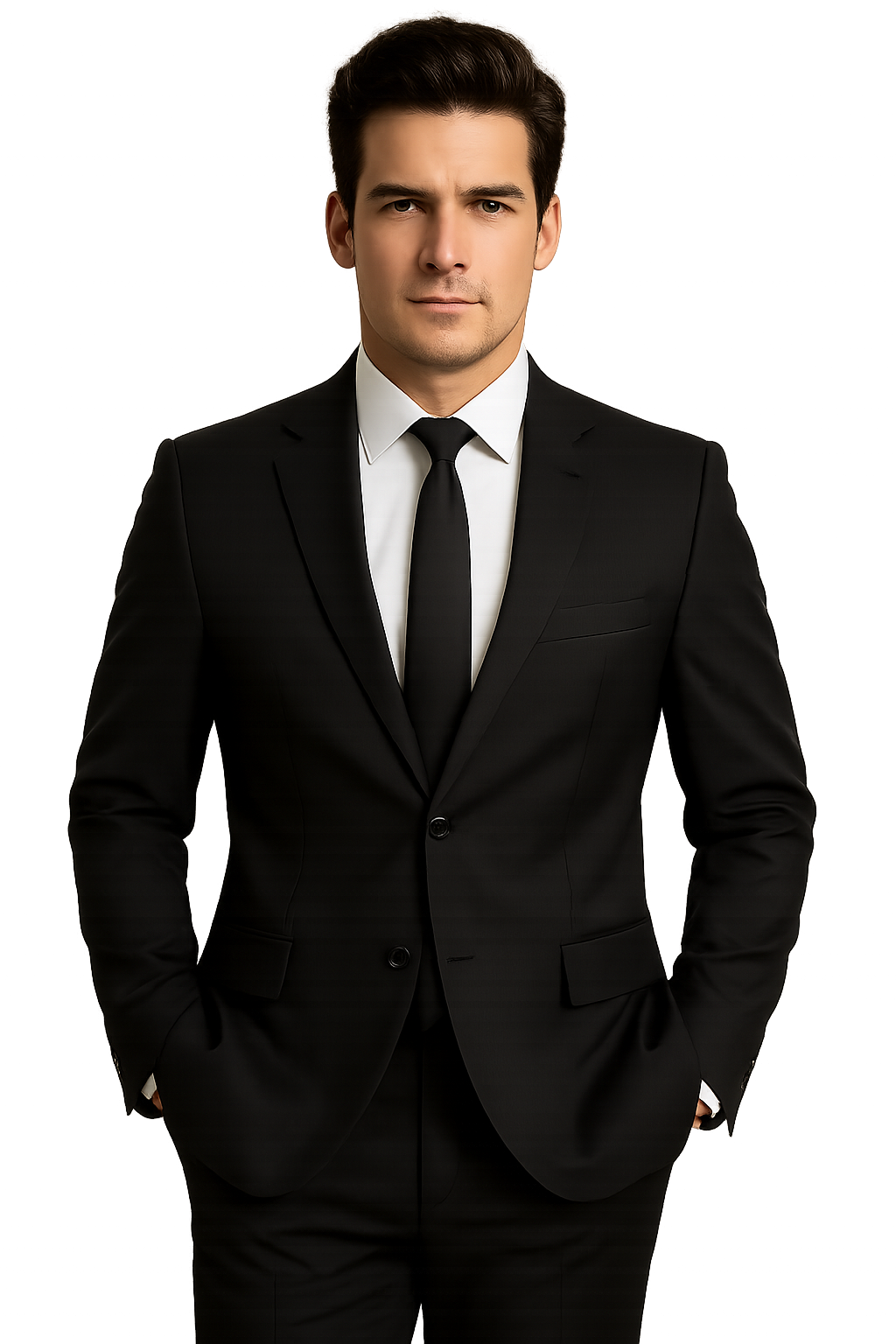 Mens Summer Linen suit - Black  Suit For Man Side Vented Modern Fit Notch Lapel - New Arrival - 38 Short Jacket+32 Waist Adjustable 28to34)(Height: 5 4 to5 7 )(Neck  15-16.5)S-M)