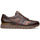 Marco Di Milano Brescia Python & Calfskin Sneakers Cognac