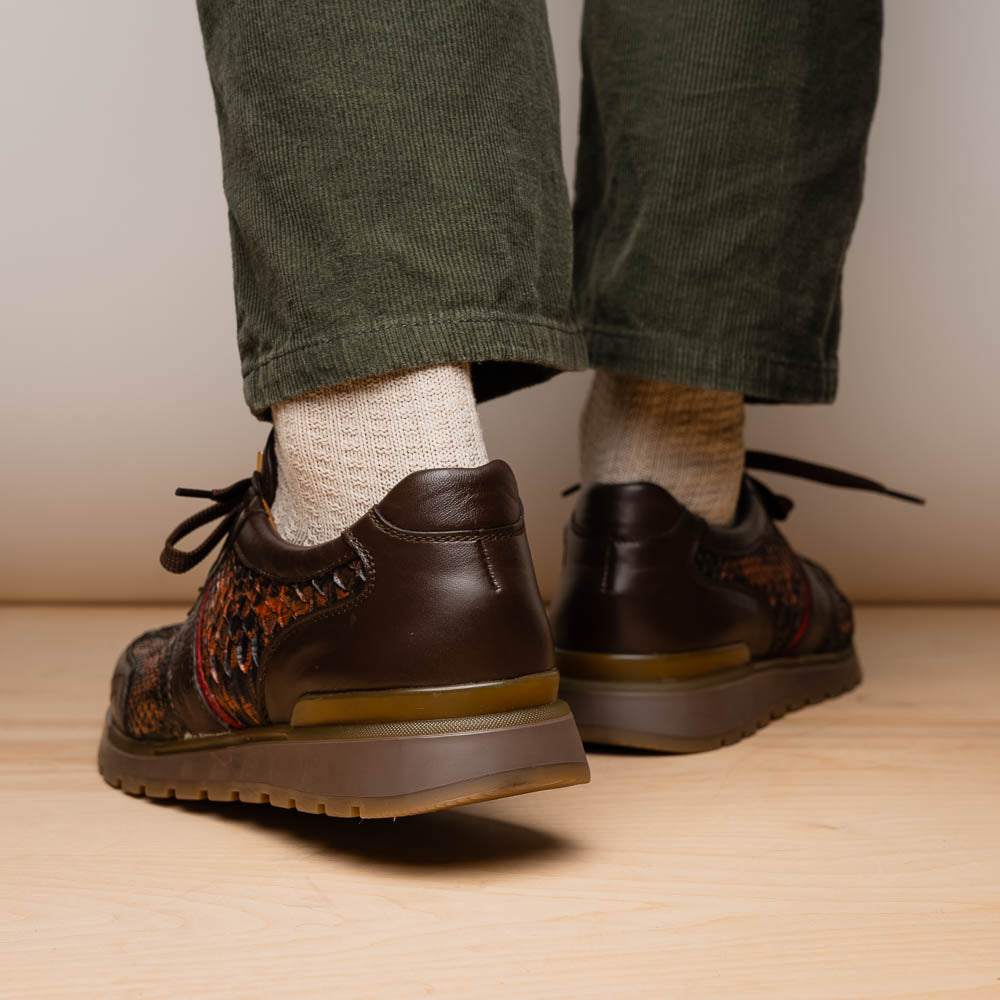 Marco Di Milano Brescia Washed Cognac - 8 USA