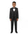 Boys 3 Piece Slim Fit Tuxedo - Paisley Design