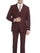 Burgundy Groomsmen Suits - AlbertoNardoniStore