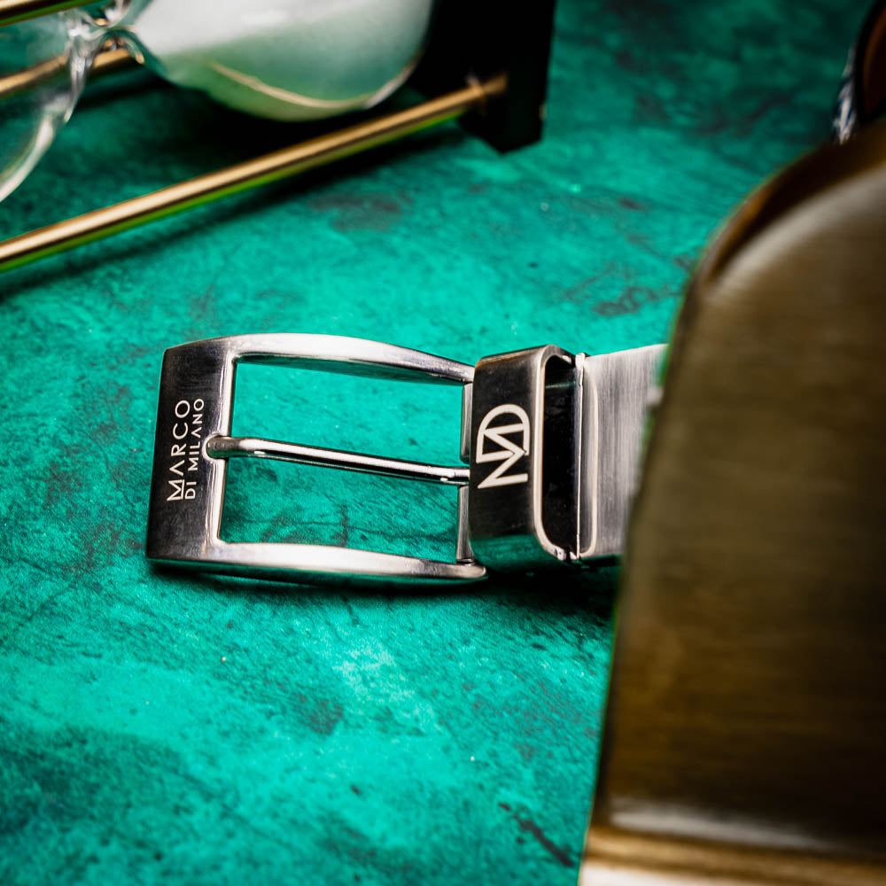 Marco Di Milano Massimo Belt Honey Leather Shoe