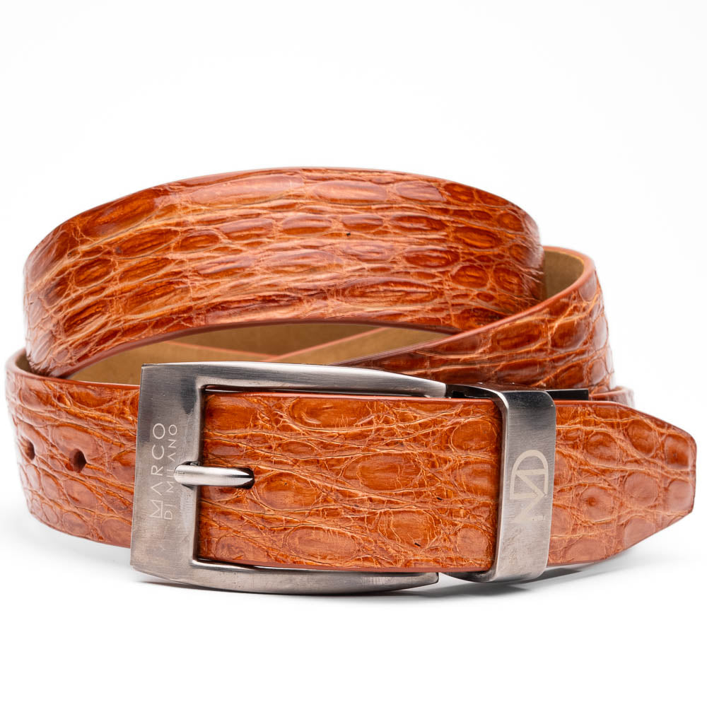 Marco Di Milano Massimo Belt Honey Leather Shoe - 36