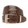 Marco Di Milano Massimo Belt Brown Leather Loafer