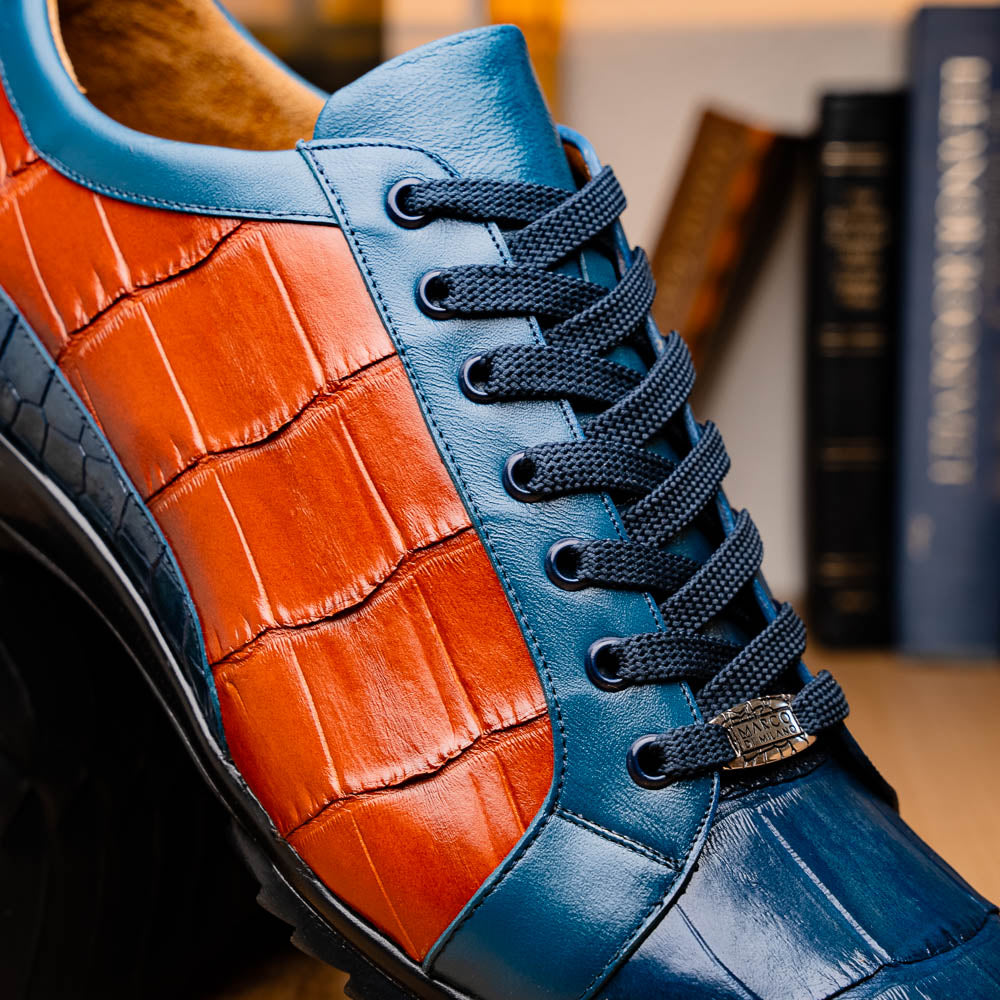 Marco Di Milano Cairo Blue Jeans/Honey - 9.5 USA