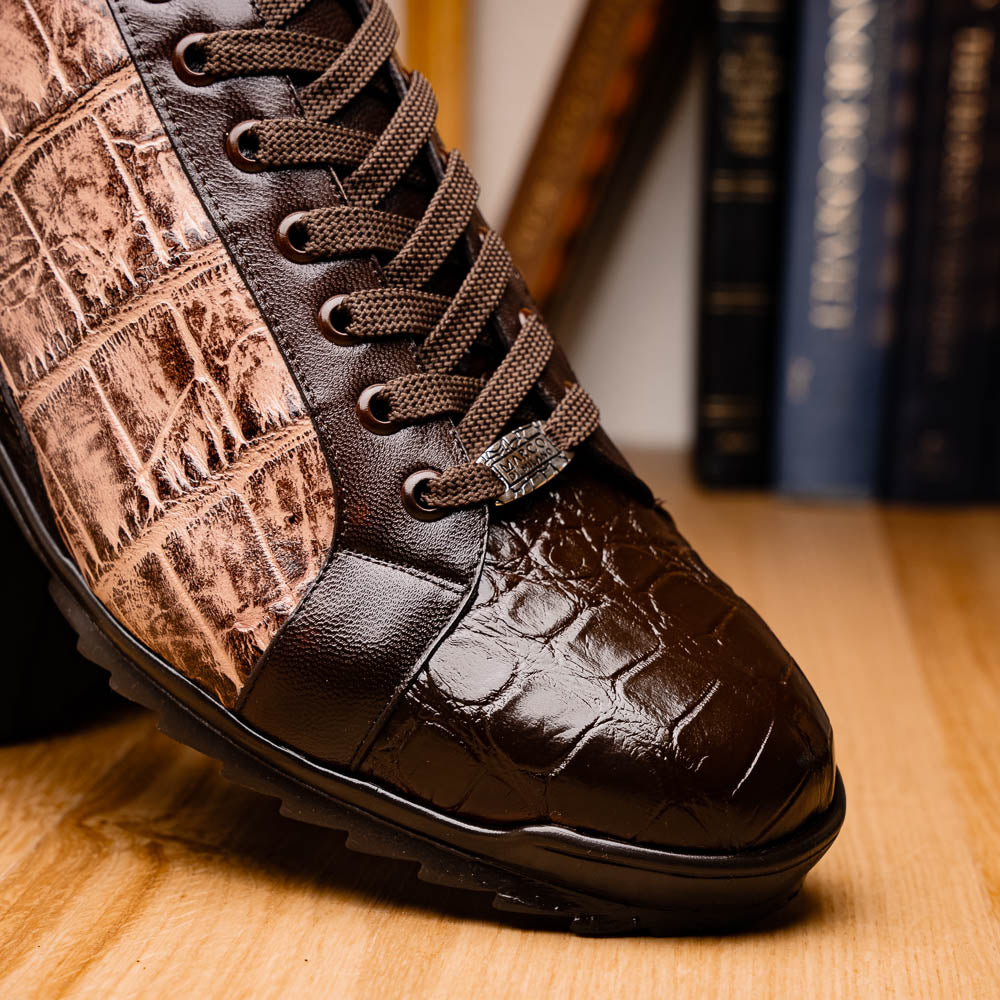 Marco Di Milano Cairo Brown Orix Leather Dress Shoe - 8 USA