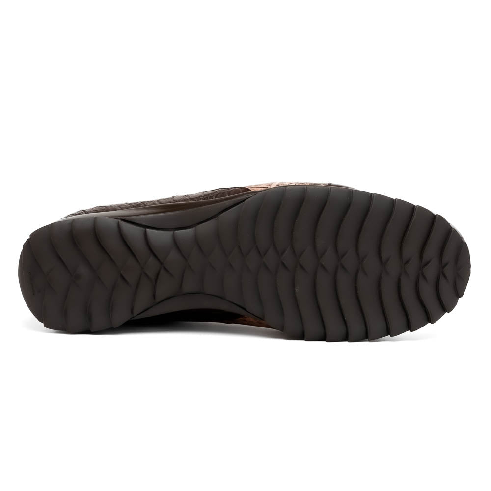 Marco Di Milano Cairo Brown / Orix Alligator Sneakers - 8
