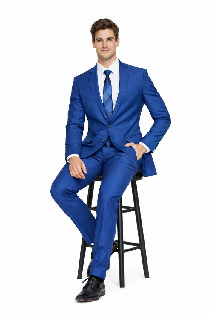 Call If Not Text Or Whatsup 3104300939 To Setup The Group - Call: 3104300939 Slim Fit Suits - Prom 2026 Suits - Royal Blue 2 Button Groomsmen Suit Blue Prom 2026 Suits
