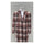 Camel Mens Plaid Overcoat - Checkered Carcoat - 100% Wool Three Quarter Peacoat