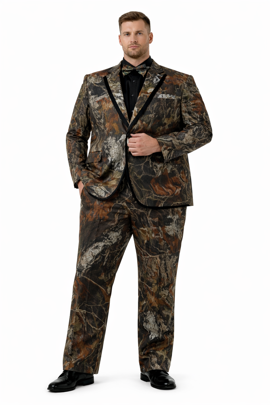 Camo Tuxedo - Camo Suit Camouflage Tuxedo - Camo Wedding Suit - 34 Short