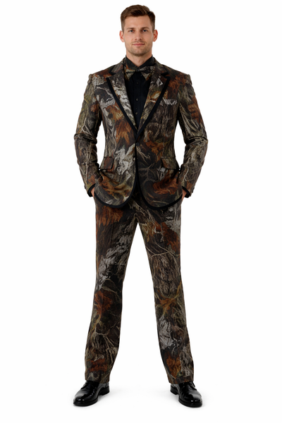 34 Camo Tuxedo - Camo Suit Camouflage Tuxedo