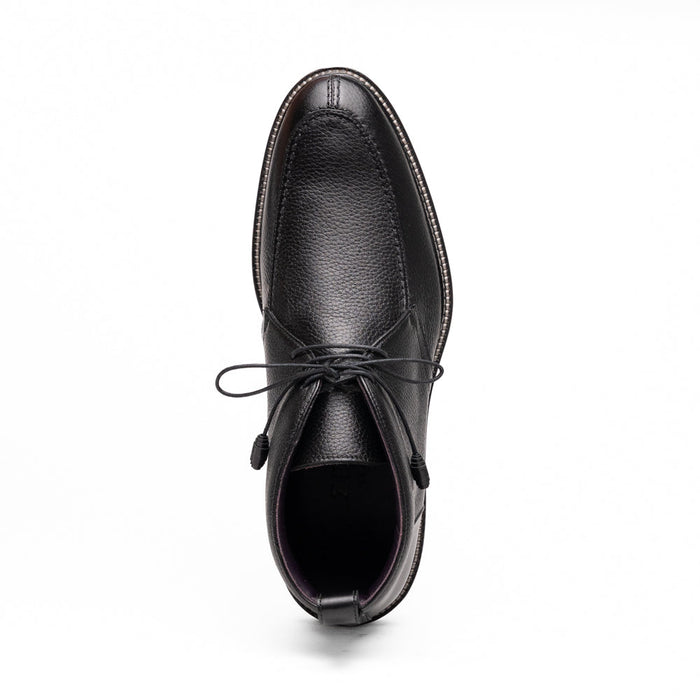 Zelli Campo High Deerskin Chukka Boot Black (48-595-BLK)