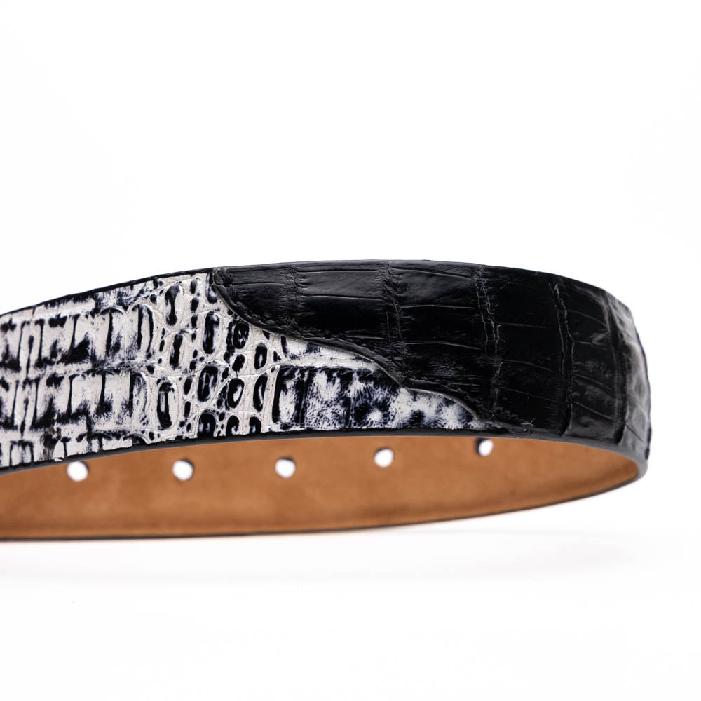 Marco Di Milano Caribe Belt Black / Newspaper - 36