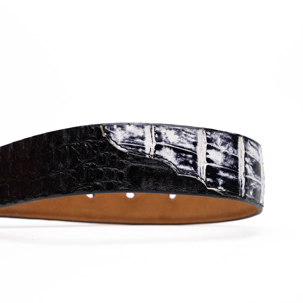 Marco Di Milano Caribe Belt Newspaper / Black - 36