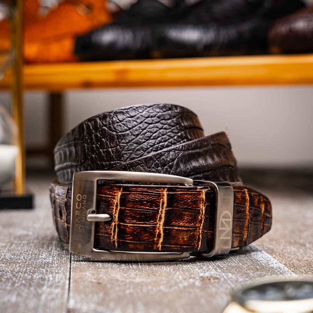 Marco Di Milano Caribe Belt Brown / Pantano - 40