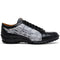Marco Di Milano Cairo Alligator Sneakers Black/White