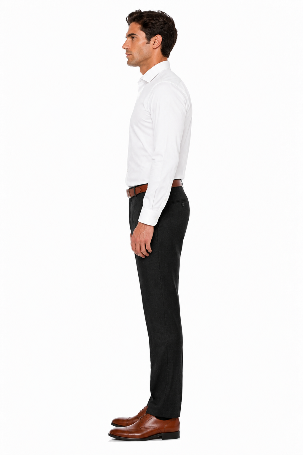 Casual Linen Suit Pants for Men – Breathable Beach Wedding Summer Trousers - dress size pants : 28 Unfinished bottom