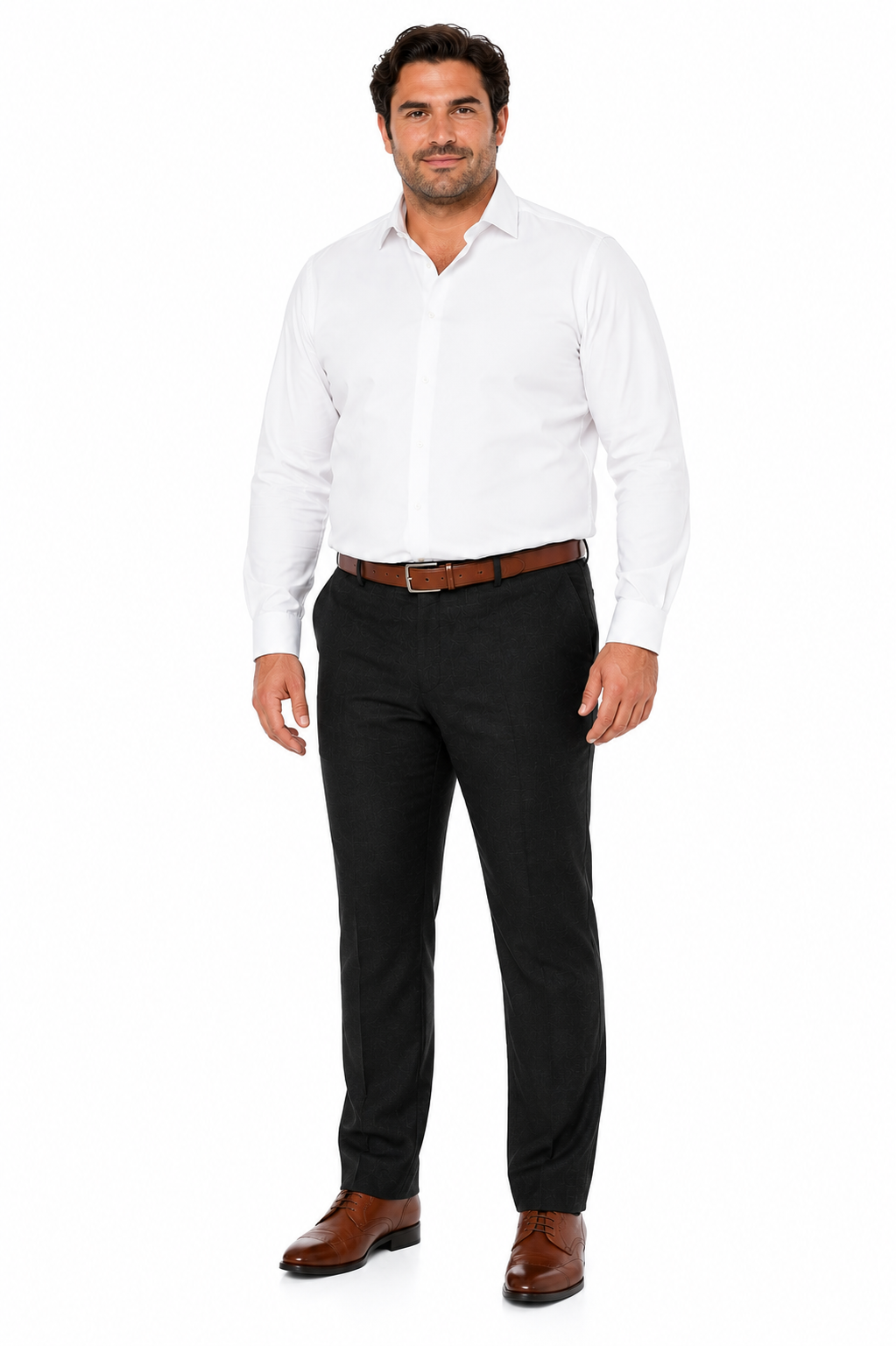 Casual Linen Suit Pants for Men – Breathable Beach Wedding Summer Trousers - dress size pants : 28 Unfinished bottom