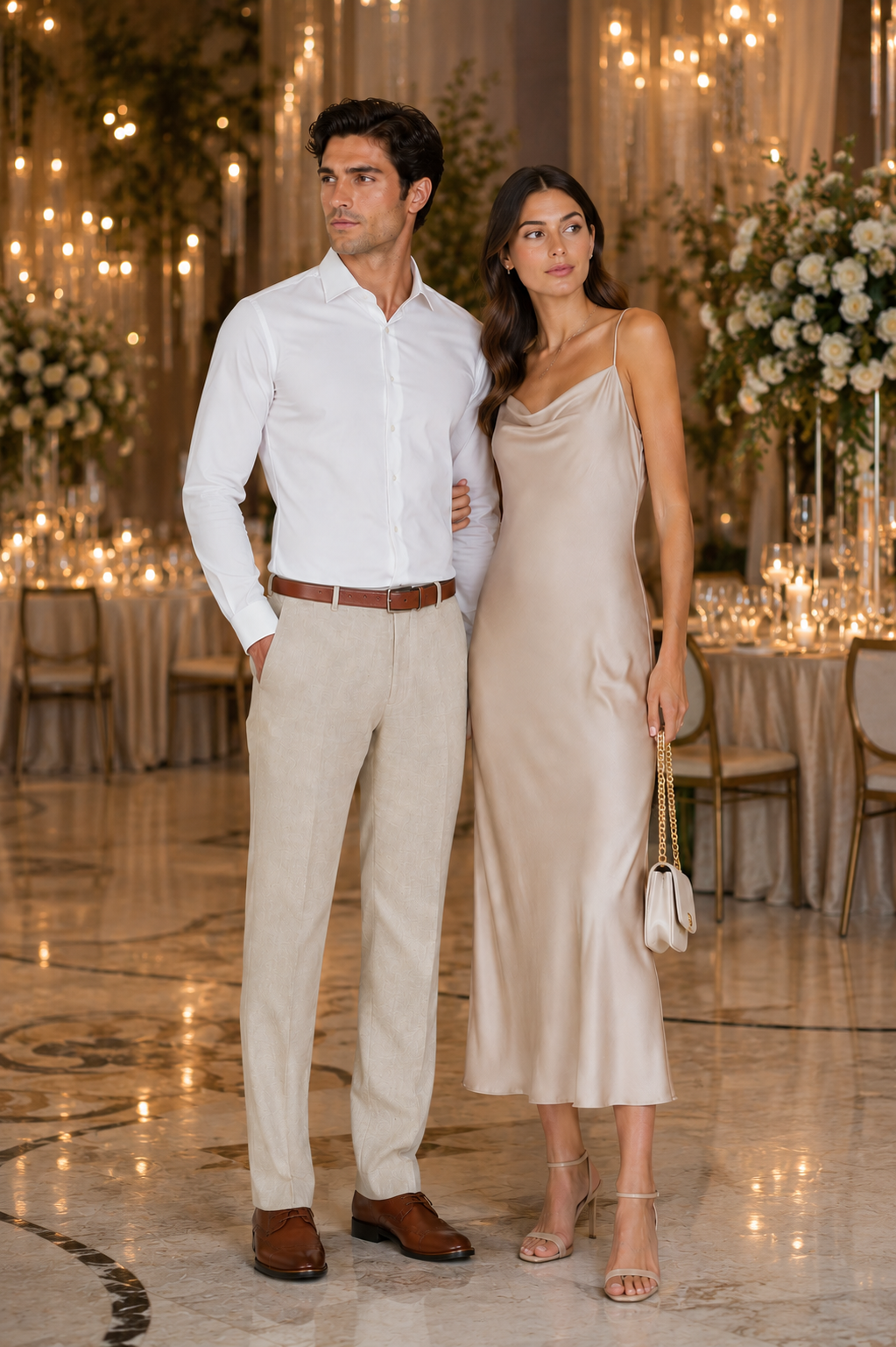 Casual Linen Suit Pants for Men – Breathable Beach Wedding Summer Trousers