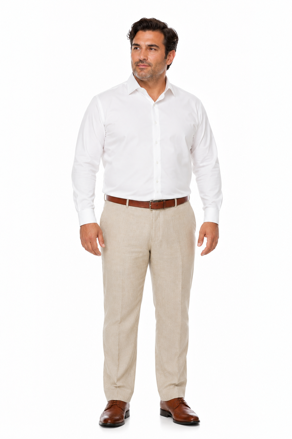 Casual Linen Suit Pants for Men – Breathable Beach Wedding Summer Trousers