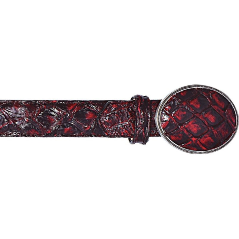 Cinto de Pescado Pirarucu Original - Black Cherry