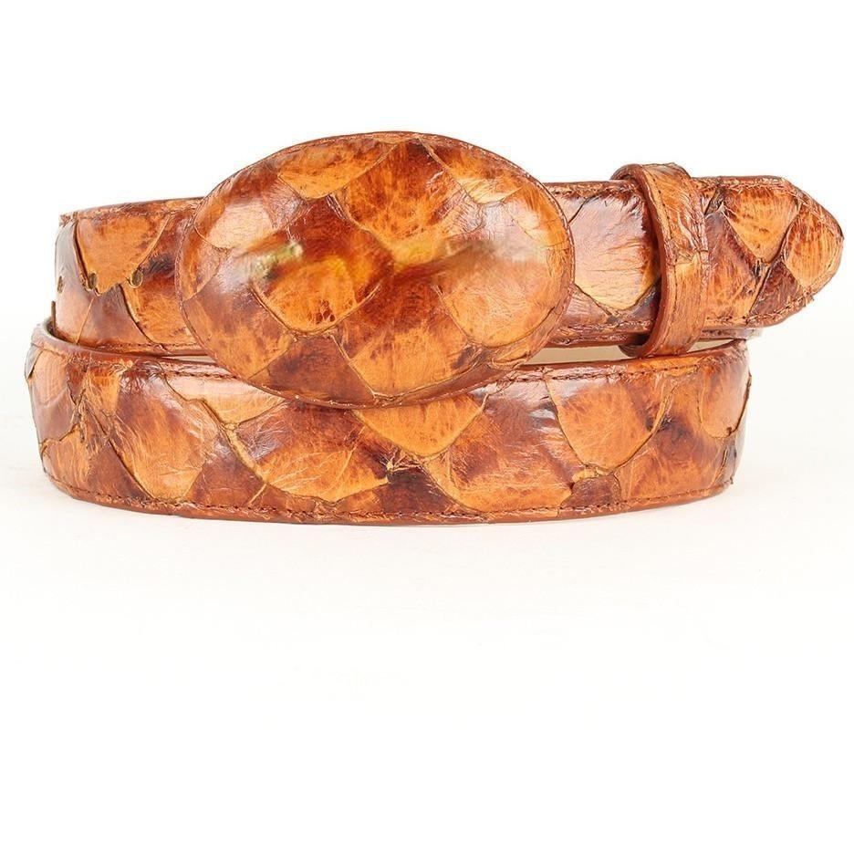 Cinto de Pescado Pirarucu Original - Cognac