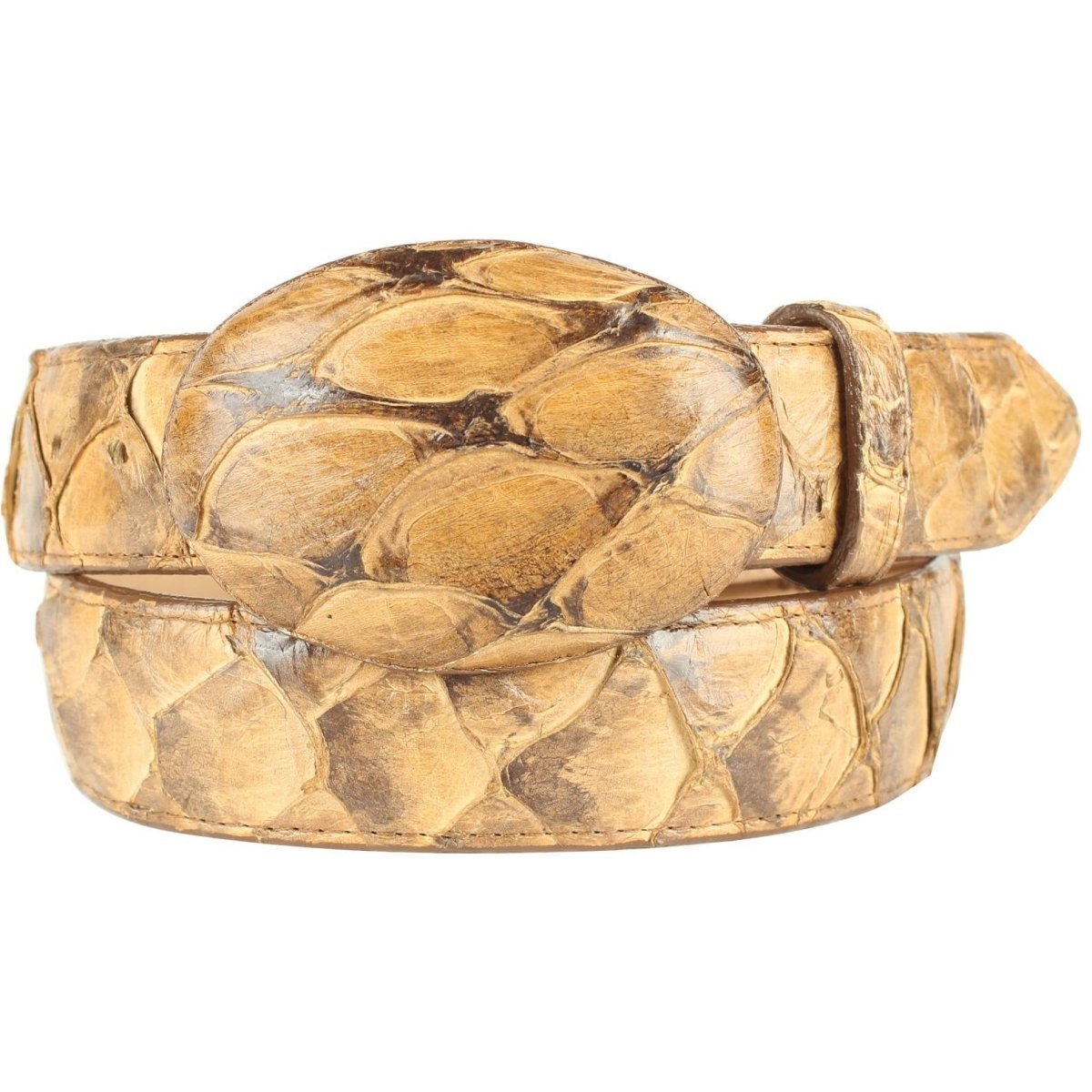 Cinto de Pescado Pirarucu Original - Cognac