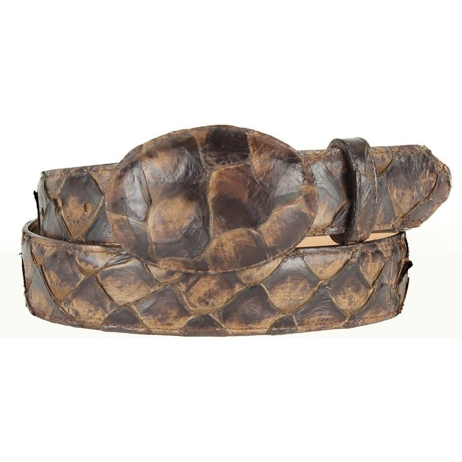 Cinto de Pescado Pirarucu Original - Cognac