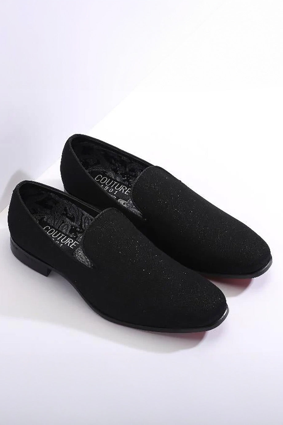 "Cash" Black Couture 1910 Tuxedo Shoes - 7