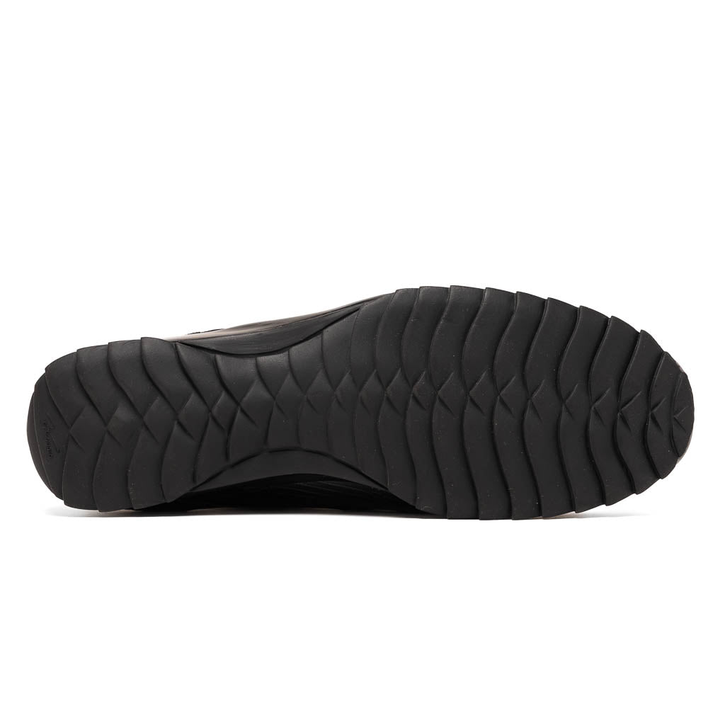 Marco Di Milano Crater Black Caiman Crocodile & Lizard Sneakers - 9