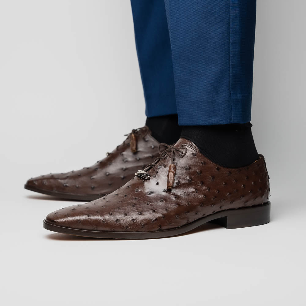 Marco Di Milano Criss Brown Leather Dress Shoe - 8 USA
