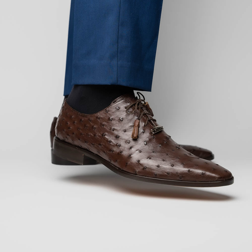 Marco_Di_Milano Criss Brown Leather Dress Shoe