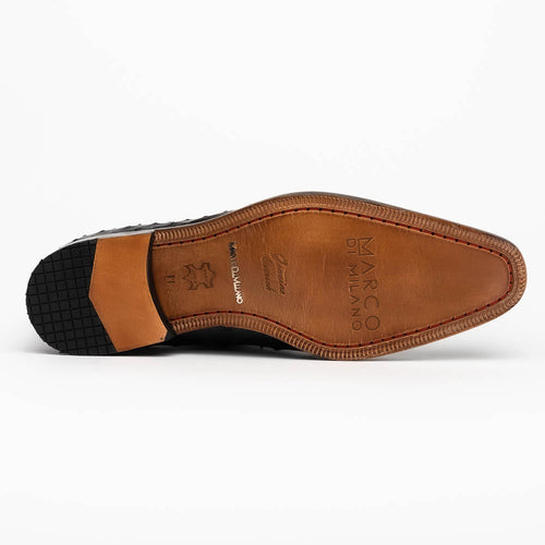 Marco Di Milano Criss Black Leather Loafers