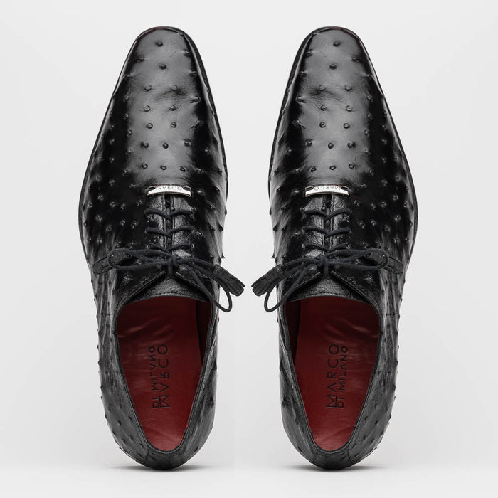 Marco Di Milano Criss Black Leather Loafers
