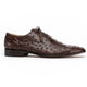 Marco Di Milano Criss Ostrich Quill Dress Oxfords Brown