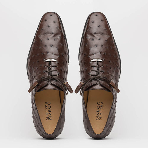 Marco_Di_Milano Criss Brown Leather Dress Shoe