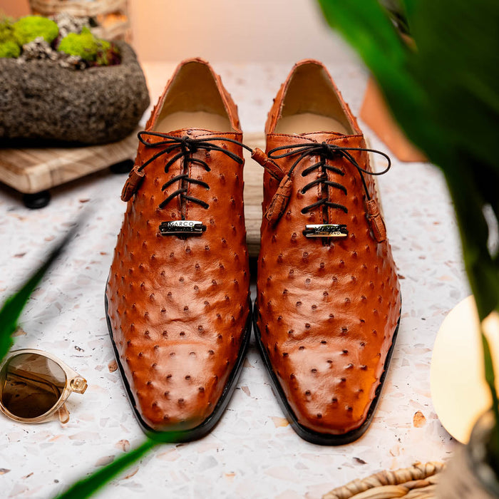 Marco_Di_Milano Criss Brandy Leather Loafers