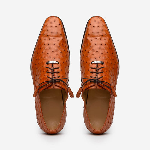 Marco_Di_Milano Criss Brandy Leather Loafers