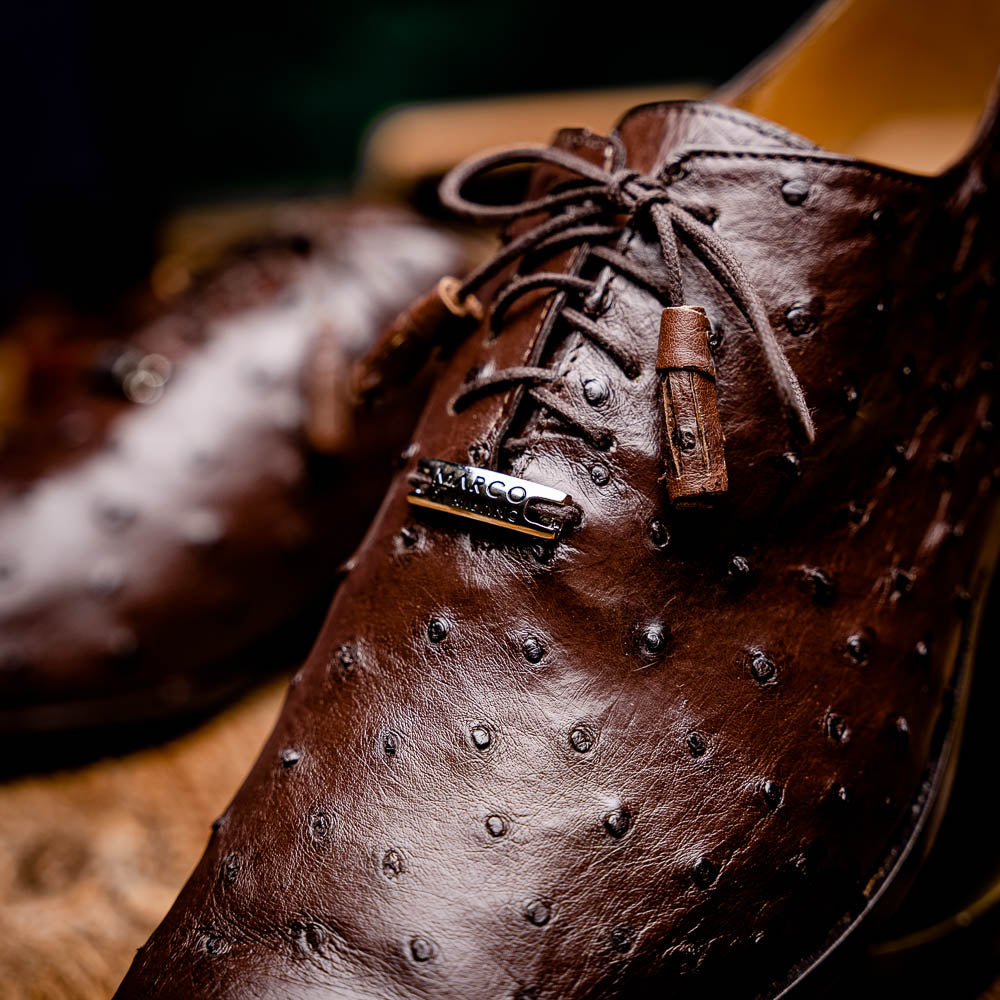 Marco Di Milano Criss Brown Leather Dress Shoe - 8 USA