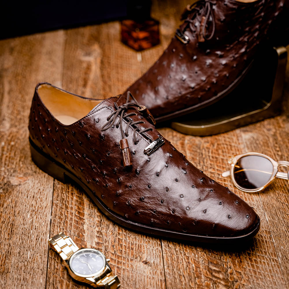 Marco_Di_Milano Criss Brown Leather Dress Shoe