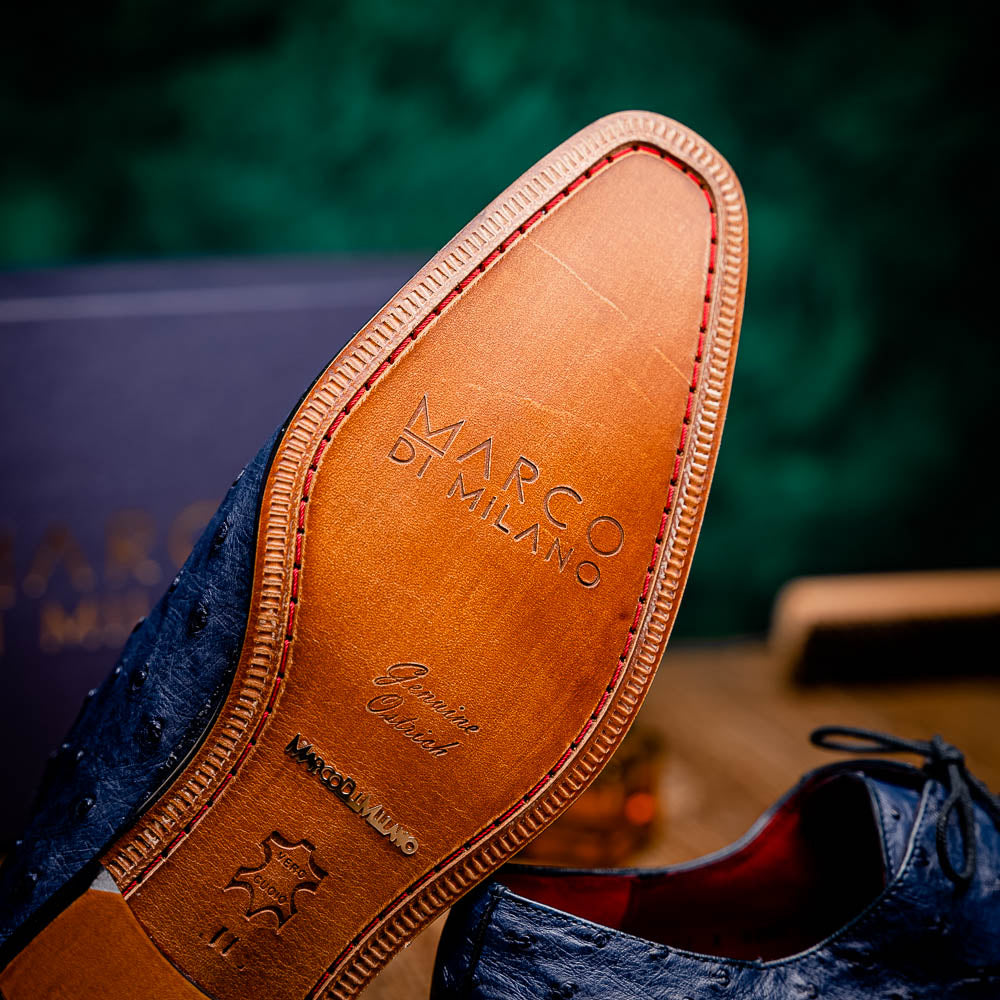 Marco_Di_Milano Criss Navy Leather Loafer