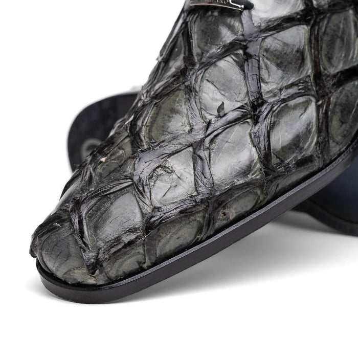 Marco Di Milano Olivieri Gray Leather Loafers