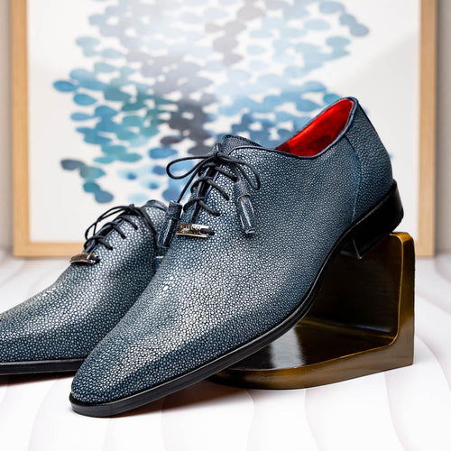 Marco Di Milano Pannuci Navy Leather Luxury Loafer