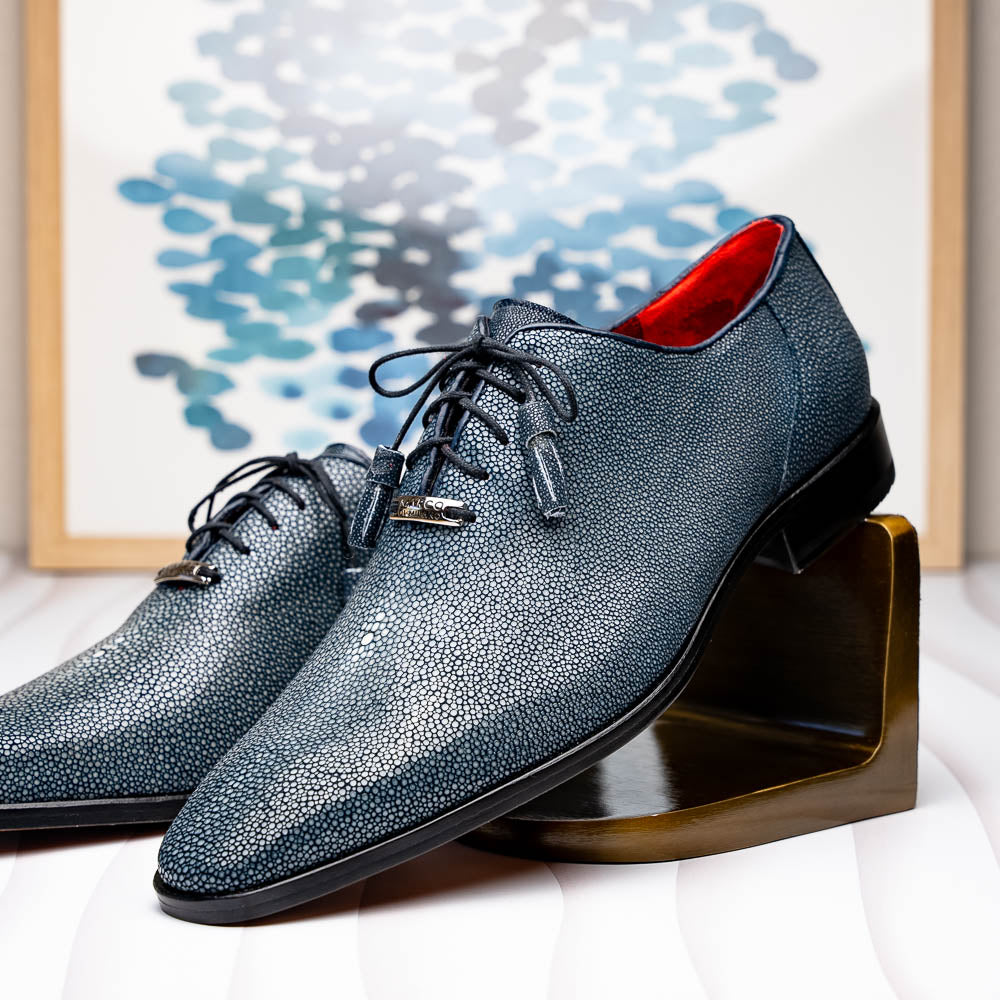 Marco Di Milano Pannuci Navy Leather Luxury Loafer