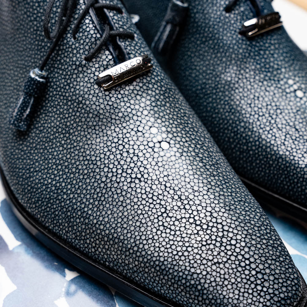 Marco Di Milano Pannuci Navy Leather Luxury Loafer