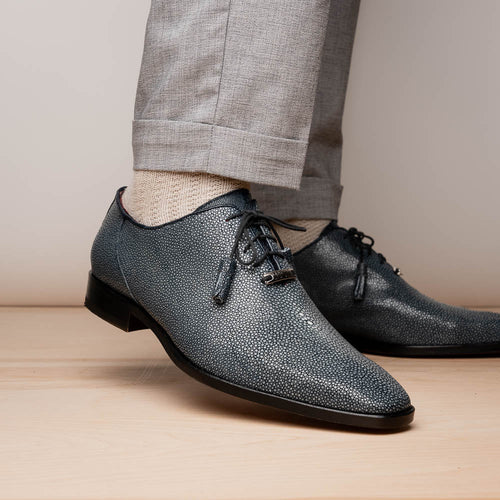 Marco Di Milano Pannuci Navy Leather Luxury Loafer