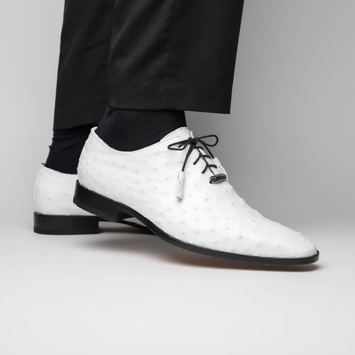 Marco Di Milano Criss White Leather Luxury Shoe