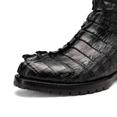 Marco_Di_Milano Marlboro Black Leather Oxfords