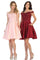 Off Shoulder Cocktail A-line short Dress
